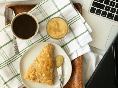 Pear, Cheese & Walnut Scones