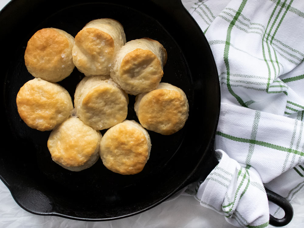 Easy Buttermilk Biscuits (only 3 ingredients!) - About Dinner Thyme